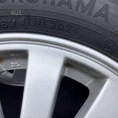 2024年ヨコハマIG60転がし155/65/14程度ダイハツ純正ホイール　タント、ミライース、ウェイク等の画像