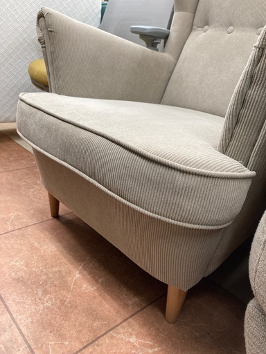 ?️IKEA イケア?️1人掛けソファ?️STRANDMON ストランドモン?️ウィングチェア?️グレージュ?️ヴィンテージ風?️25