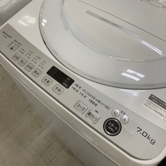 取りに来れる方限定！SHARP(シャープ)の全自動式洗濯機です！の画像