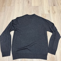 グレー　薄手ニット　メンズ　COMME CA MENの画像