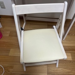 折りたたみデスク、チェアセット【10/7まで】の画像