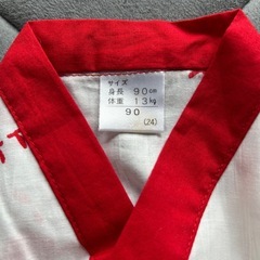 90センチ　新品　甚平の画像