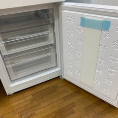 90分の無料軽トラック貸出サービス！【Haier】2ドア冷蔵庫（JR-F15KS）のご紹介です!の画像