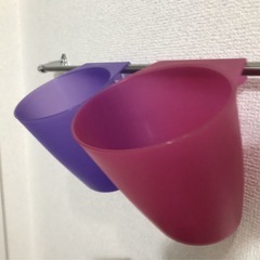 【IKEA】BYGEL 小物入れ ラック 棚 突っ張り棒 掛け 収納の画像
