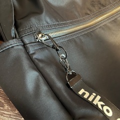 ニコアンド バックパック ロゴテープ Niko and…  リュック バッグの画像