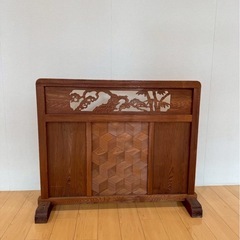 パーテーション　衝立　透かし彫り　　の画像