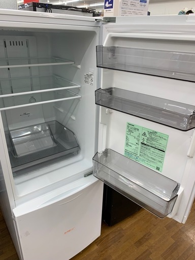 【軽トラック90分無料貸出サービス有】2ドア冷蔵庫　TOSHIBA 90分の無料軽トラック貸出サービス！【TOSHIBA】2ドア冷蔵庫（GR-U15BS