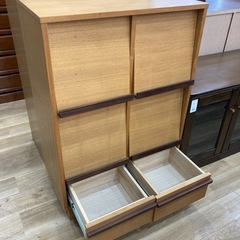 【トレファク高槻店】取りに来られる方限定！フラップ扉のシェルフのご紹介です！の画像