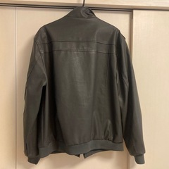 新品未使用皮ジャン3XLの画像