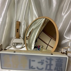 バスの表示器＆ミラー＆吊り革
の画像