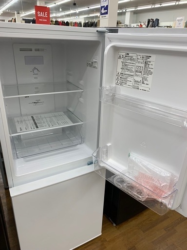 90分の無料軽トラック貸出サービス！【ニトリ】2ドア冷蔵庫（NTR-140WH）のご紹介です! 90分の無料軽トラック貸出サービス！【ニトリ】2ドア冷蔵庫（NTR-140WH