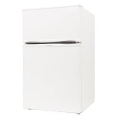 A-Stage エーステージ S-cubism エスキュービズム 冷蔵庫 2ドア 90L ホワイト R-90WHの画像