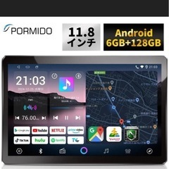 ディスプレイオーディオ 11.8インチ 6+128GB 2000x1200 カーオーディオ 1din アンドロイドナビ apple carplay android auto カーナビ PR-G10の画像