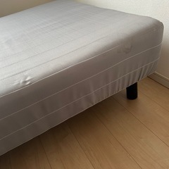 　ベッド　マットレス　シングル　シングルベッド　脚付きの画像