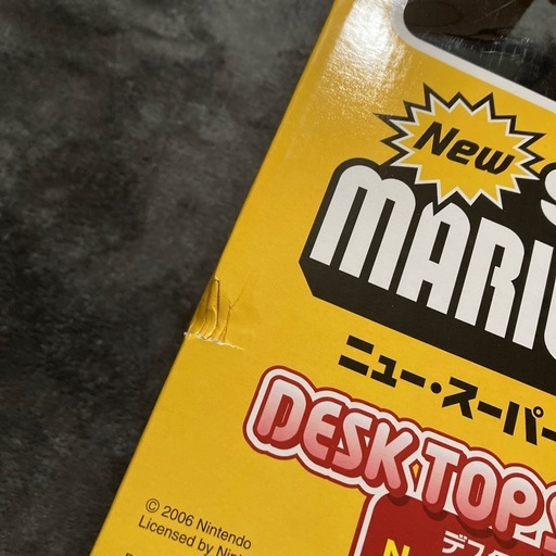 バンダイ ニュースーパーマリオブラザーズ デスクトップソフビシリーズ　フィギュア