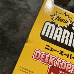 バンダイ ニュースーパーマリオブラザーズ デスクトップソフビシリーズ　フィギュアの画像