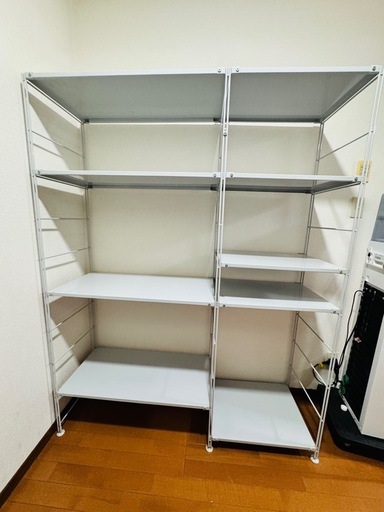 無印　スチールラック