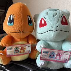 ポケモン人気キャラクターのぬいぐるみを出品します！の画像