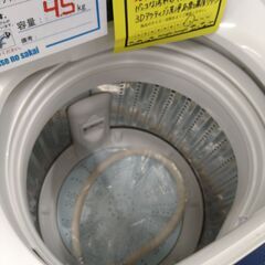 リユースのサカイ浦和店【E491】洗濯機 AQUA AQW-BK45G 2019年の画像