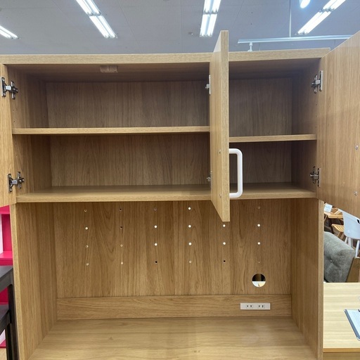 【来店いただける方限定】　ホームテイスト　レンジボード　ナチュラル程度B　【トレファク摂津店】