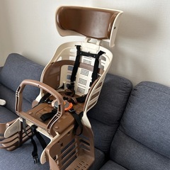 OGK ヘッドレスト付デラックス後ろ乗せレインカバー付きの画像