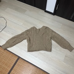 Ciaopanicケーブルニットカーディガンの画像