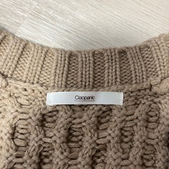 Ciaopanicケーブルニットカーディガンの画像