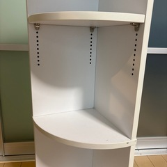 カウンター下収納　　コーナーの画像