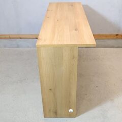 大川の家具メーカー吉川木工のアイランド間仕切りキッチンカウンターです。ナチュラルテイストや北欧スタイルなどにおススメのキッチンボード！スライド天板収納やドロワー、棚と収納量も豊富♪の画像
