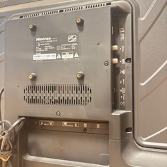 テレビ32型、リモコン付(¥7,800でお届けも可)の画像