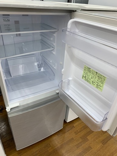 90分の無料軽トラック貸出サービス！【SHARP】2ドア冷蔵庫（SJ-D14F）のご紹介です!