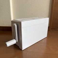 NSH-303WH ハンドシュレッダー ホワイト [マイクロカット /A4サイズ]の画像