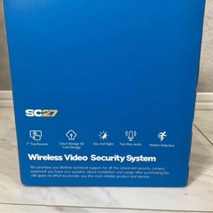 防犯カメラ モニター付き 監視カメラ 屋外 ２台セット IP66防水防塵の画像