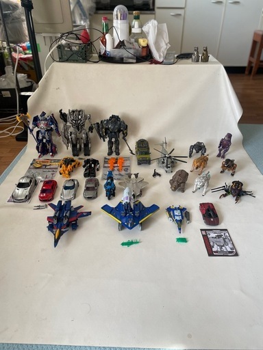 トランスフォーマー ビーストウォーズ 24体セット 実写 マイクロン伝説 ロボットマスターズ ウォーフォーサイバトロン 中古品