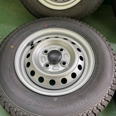 ハイゼットジャンボ　ホイールタイヤの画像