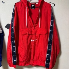 E・古着・NIKE・アノラックナイロンハーフジップの画像