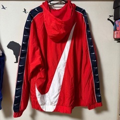 E・古着・NIKE・アノラックナイロンハーフジップの画像