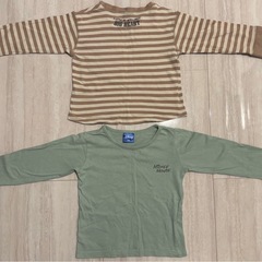 【100サイズ】子供服　ディズニー　長袖　２枚セットの画像