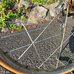 ブリヂストン 自転車 LOCOCO 27インチ ネイビー＜ジャンク＞の画像