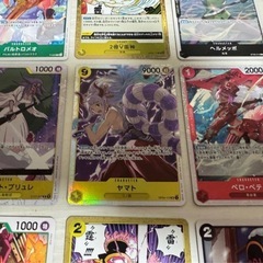 ワンピースカード　セット　2億V雷神 ヤマト ベロベティ シャーロットブリュレ　 トレカ ワンピースカードゲーム カードゲーム ワンピースの画像