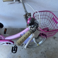 ミニーちゃん　自転車　幼児用の画像