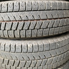 新品冬タイヤブリヂストンVRX3、155/65/14日産ホイール付きデイズ、デイズルークス、ルークス、モコなど、メーカー価格77880円の画像