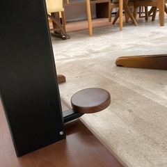 🤎シギヤマ家具🤎昇降テーブル🤎ペダル式🤎リフティングテーブル🤎ウォールナット突板🤎2023製造🤎2545の画像