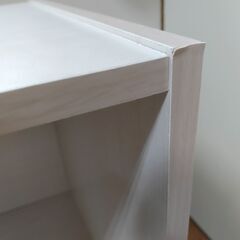 2段カラーボックスの画像