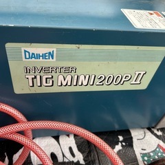 ダイヘン DAIHEN TIG MINI 200P II TIG溶接機 ダイヘン DAIHEN MINIの画像