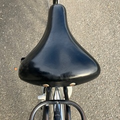 ギア付き自転車 27インチ ブラックの画像