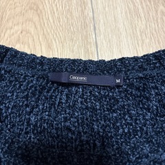 ネイビー　ニット　メンズ　Ciaopanicの画像