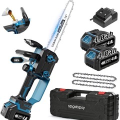 高速 チェーンソー 充電式 12インチ切断径350mm 18v互...