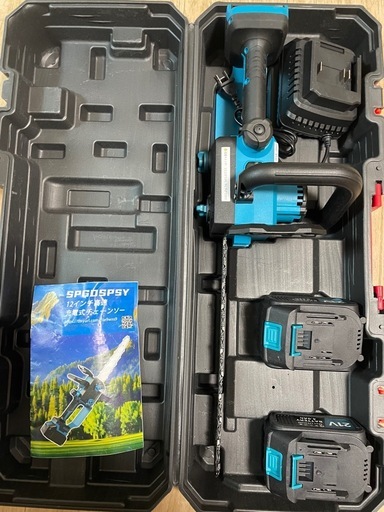 高速 チェーンソー 充電式 12インチ切断径350mm 18v互換1.6kg軽量