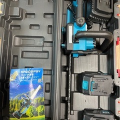 高速 チェーンソー 充電式 12インチ切断径350mm 18v互換1.6kg軽量の画像